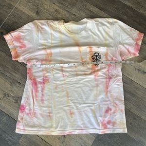 Chrome Hearts tee shirt tie dyed unisex Large